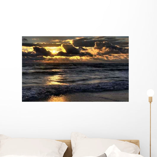 Baltic Sea after Storm Wall Decal