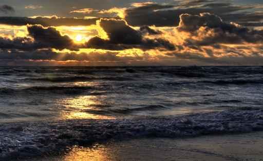 Baltic Sea after Storm Wall Decal