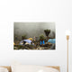 Barranco camp on Machame route. Mount Kilimanjaro, Tanzania. Wall Mural