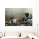 Barranco camp on Machame route. Mount Kilimanjaro, Tanzania. Wall Mural
