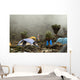 Barranco camp on Machame route. Mount Kilimanjaro, Tanzania. Wall Mural