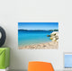 Sky-blue Sea Wall Decal