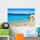 Sky-blue Sea Wall Decal