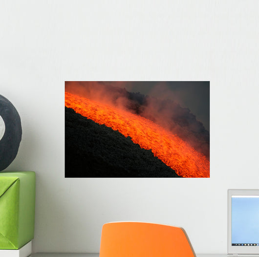 Etna Lava Flow Wall Mural