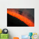 Etna lava flow Wall Mural