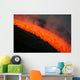 Etna lava flow Wall Mural