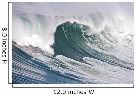 Incredible oceanic wave in Portugal Wall Mural