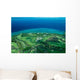 Big Island Aerial Shot Wall Decal Design 2
