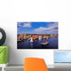 Old Fishing Village Wall Decal Design 3