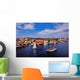 Old Fishing Village Wall Decal Design 3