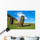Moai Statues Rano Raraku Wall Decal