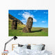 Moai Statues Rano Raraku Wall Decal
