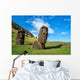 Moai Statues Rano Raraku Wall Decal