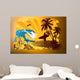 Beach. Wall Mural