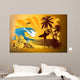 Beach. Wall Mural