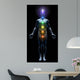 Human Chakra Wall Mural