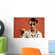 African Teen Girl Wall Mural