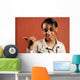 African Teen Girl Wall Mural
