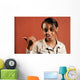 African Teen Girl Wall Mural