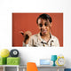 African Teen Girl Wall Mural
