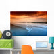 ocean sunrise Wall Mural