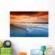 ocean sunrise Wall Mural