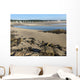 Ogunquit beach and river at moring low tide, Maine Wall Mural