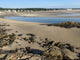 Ogunquit beach and river at moring low tide, Maine Wall Mural