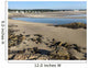 Ogunquit beach and river at moring low tide, Maine Wall Mural