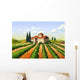 Italian Vineyard Wall Decal