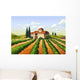 Italian Vineyard Wall Decal