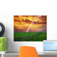 Rainbow Country Field with Wall Decal