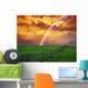 Rainbow Country Field with Wall Decal