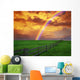 Rainbow Country Field with Wall Decal
