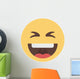 Laughing - Emoji Wall Decal