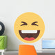 Laughing - Emoji Wall Decal