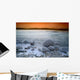 sunrise over the dead sea Wall Mural