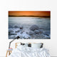 sunrise over the dead sea Wall Mural
