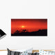 kauai sunset Wall Mural