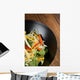 Stir fry in wok Wall Mural