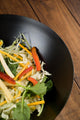Stir fry in wok Wall Mural