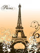 Eiffel Tower Wall Mural