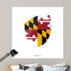 Flag Maryland Style Rugby Wall Decal