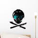 Snowboardmask 3 Wall Decal