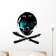 Snowboardmask 3 Wall Decal