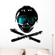 Snowboardmask 3 Wall Decal