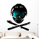 Snowboardmask 3 Wall Decal
