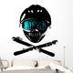 Snowboardmask 3 Wall Decal