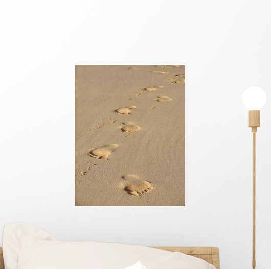 Tracks Sand Wall Decal Design 1