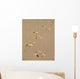 Tracks Sand Wall Decal Design 1
